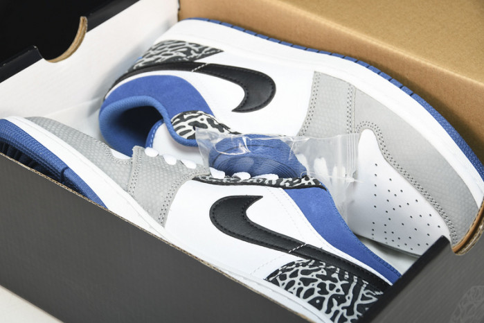 jordan 1 low se true blue - dm1199-140