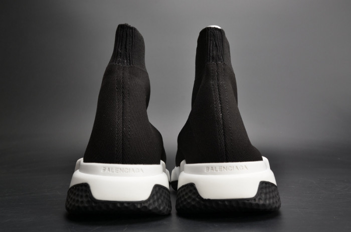 bl stretch mesh high top sneaker black white 454485 w05g0